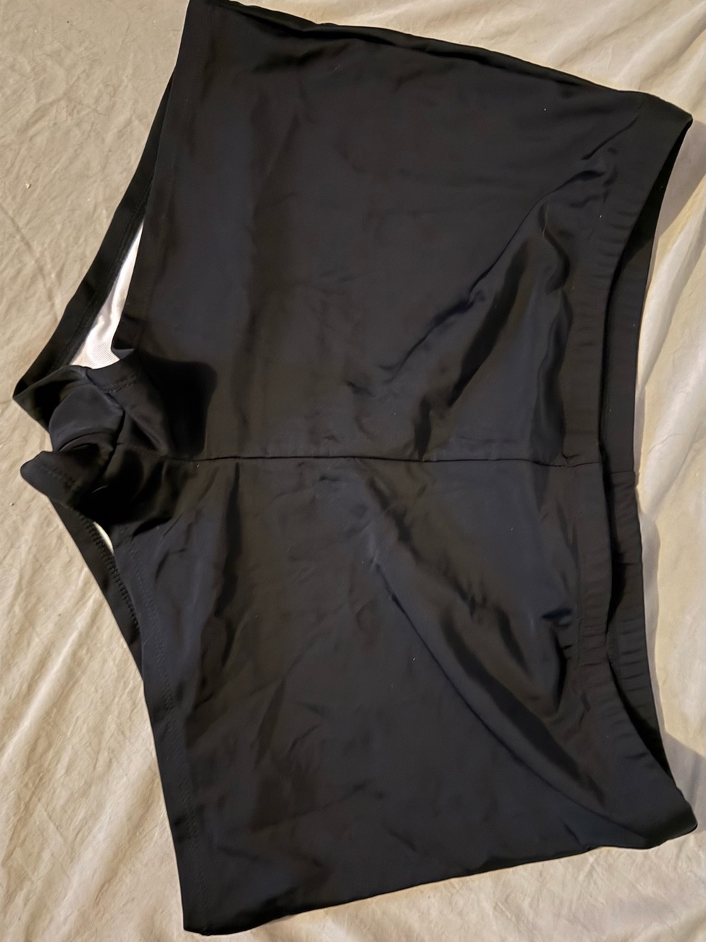Women's Black Bikini Swim Shorts